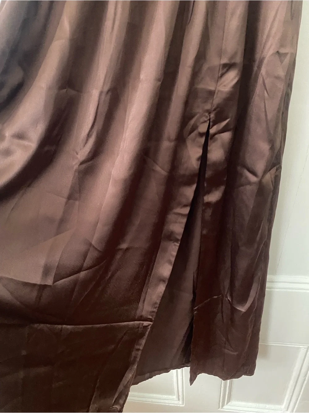 Abercrombie & Fitch satin maxi